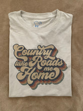 Load image into Gallery viewer, Country Roads Take Me Home Vintage Retro T Shirt
